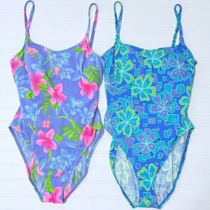 Bundles of Vintage Sessa Women’s One Piece Swimsuit Size 14